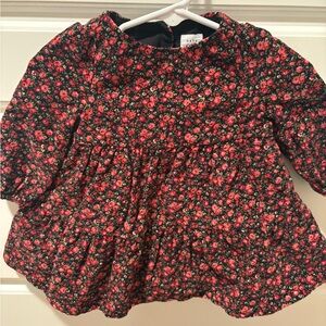 Baby Gap Floral Tiered Dress